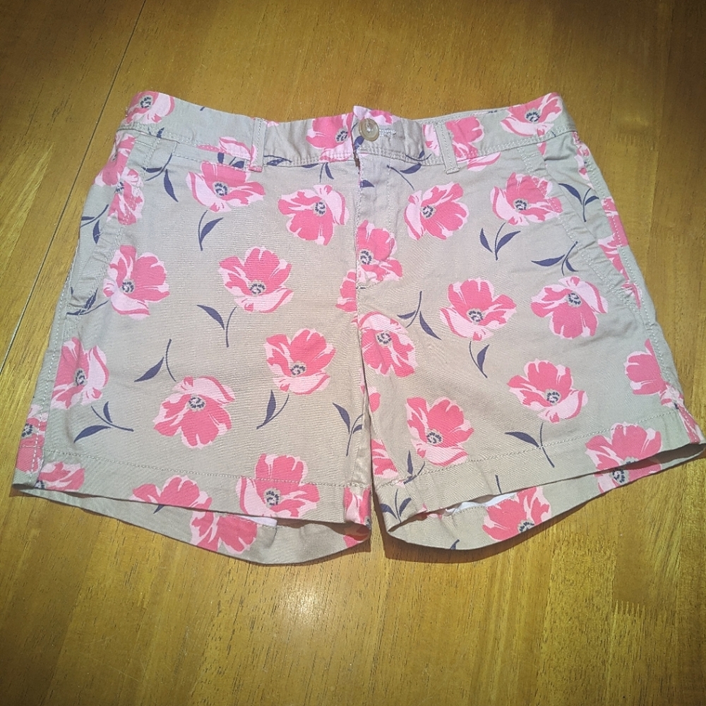 Banana Republic Floral Print Shorts